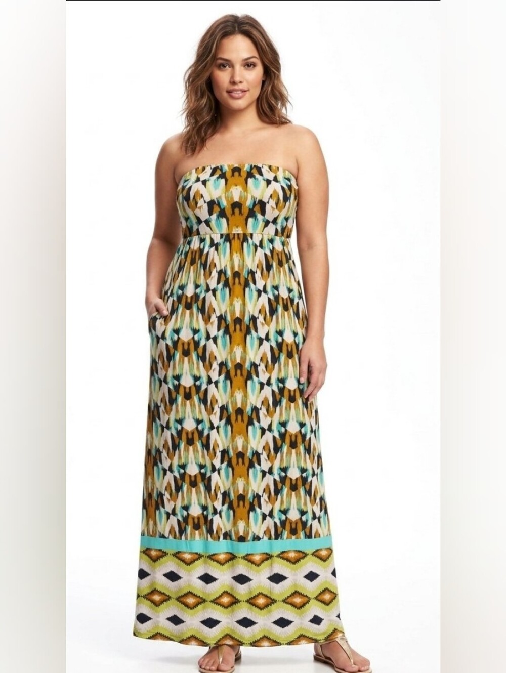 The Limited Strapless Maxi Dress XL
